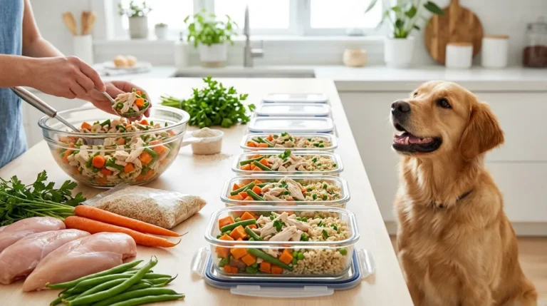 Healthy Meal Prep for Dogs: Chicken Dog Food Recipes
