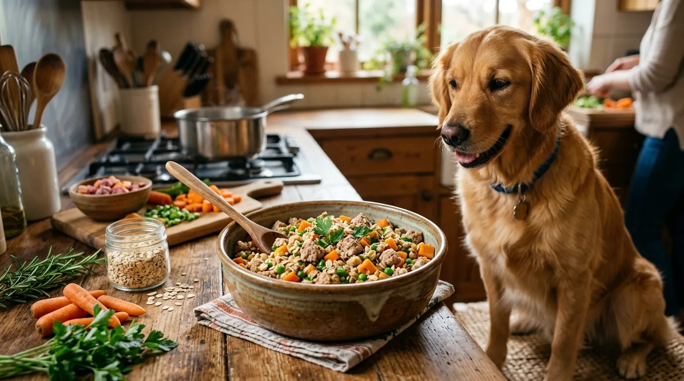 Homemade Turkey Oatmeal Dog Food Recipe for Healthy Pets