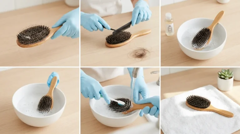 How to Clean Hair Brushes Without Losing Your Cool Tips