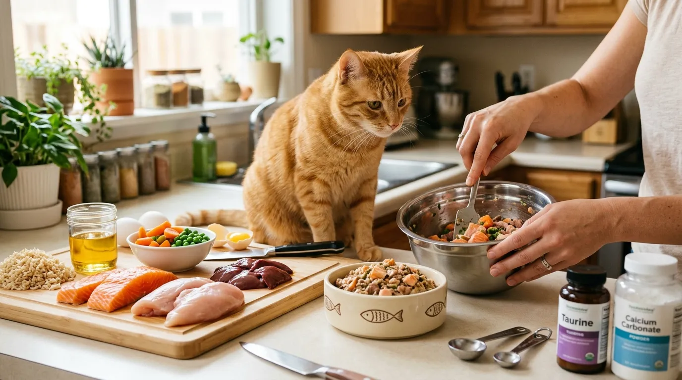 How to Make Homemade Cat Food Easy Recipes for Healthy Cats