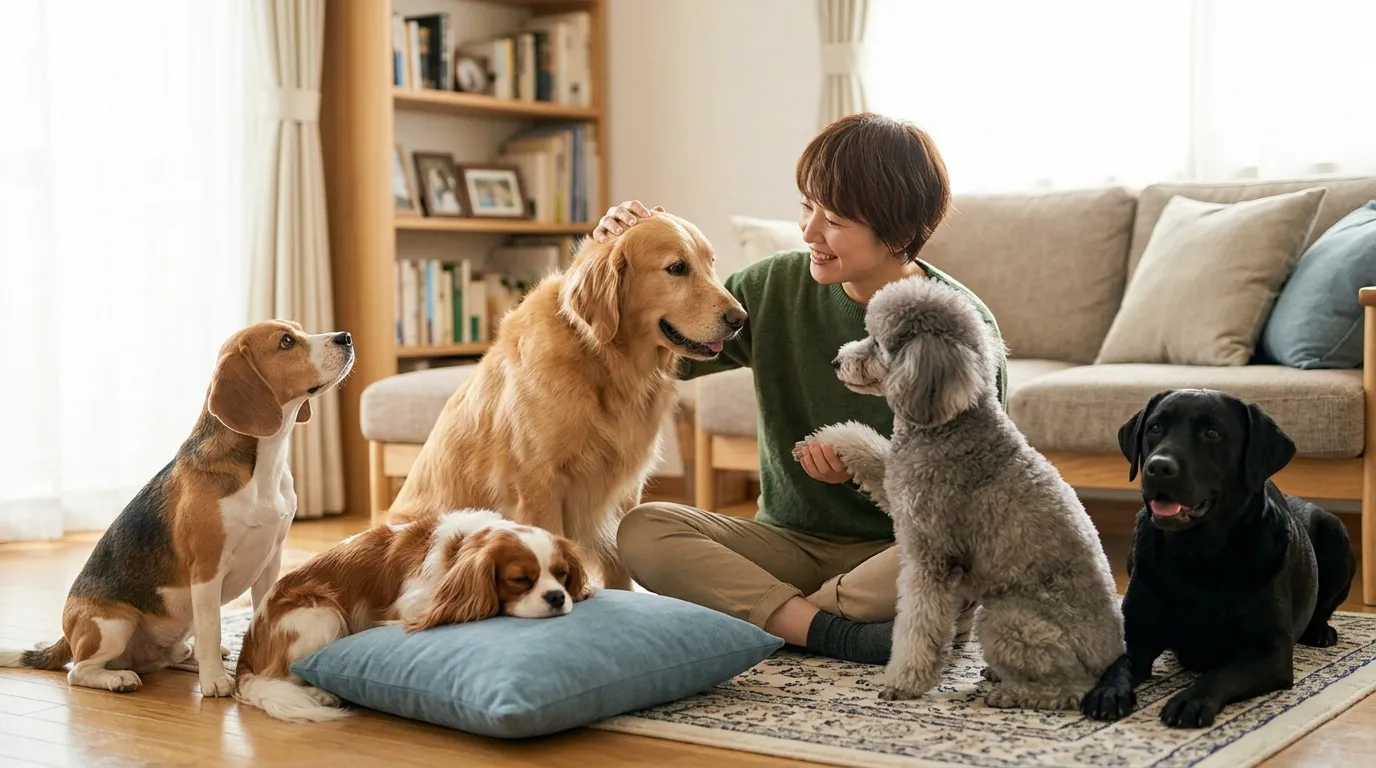 Top 5 dog breeds suitable for first time pet parents