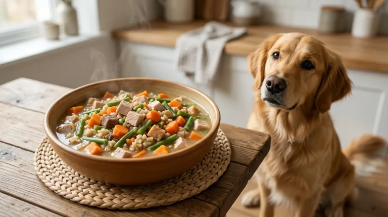 Quick 4 Ingredient Stew for Dogs That Your Pet Will Enjoy
