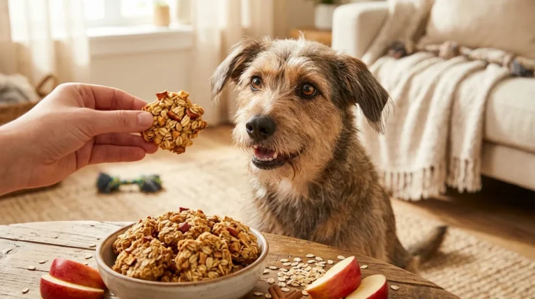 Your Dog Deserves These Apple Oat Crunch Treats Today