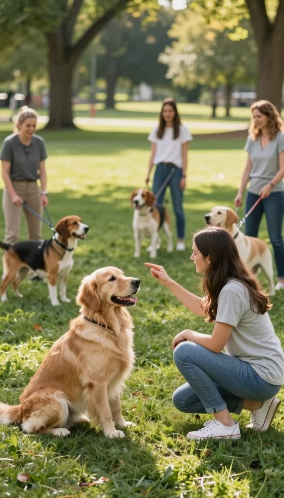 basic obedience training for dogs