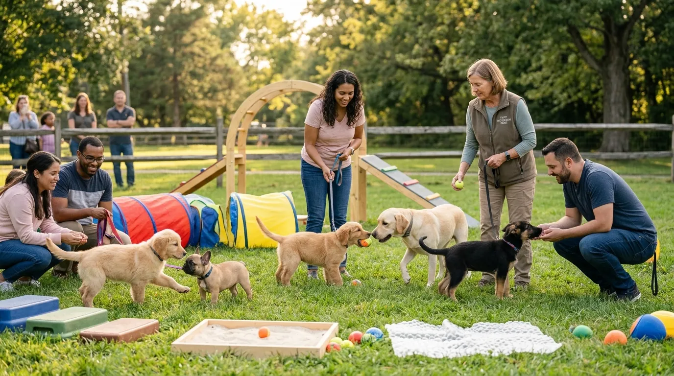 beginners guide to puppy socialization