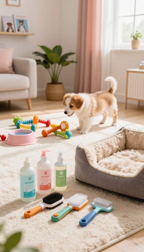 dog basics and puppy care products
