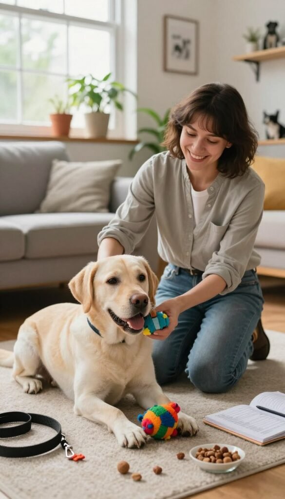 how to become a dog sitter and actually