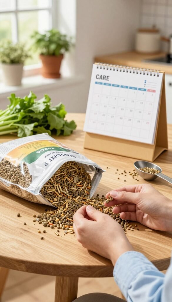 how to choose rabbit pellets