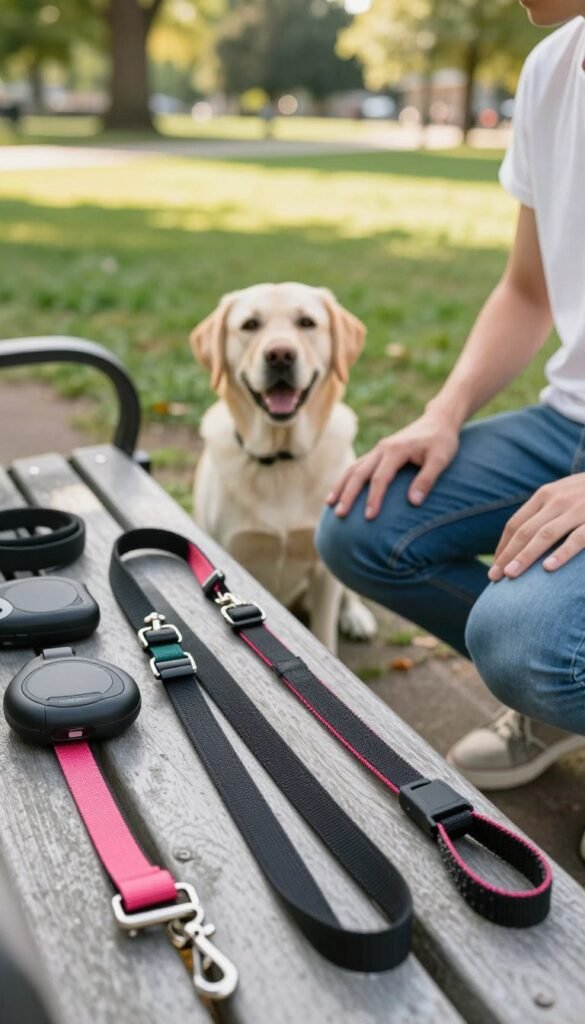how to choose the right dog leash