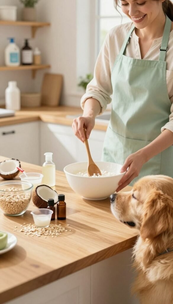 how to make a fantastic diy dog shampoo