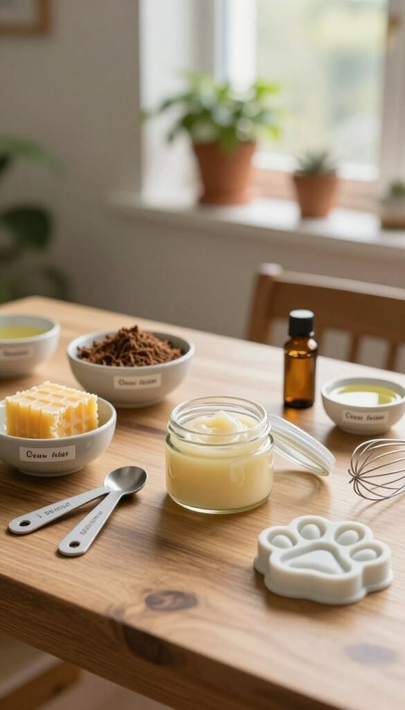 how to make diy cat paw balm