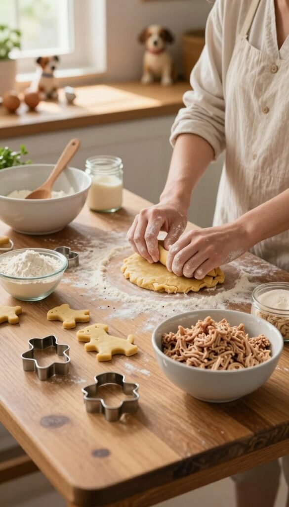 how to make simple turkey dog treats
