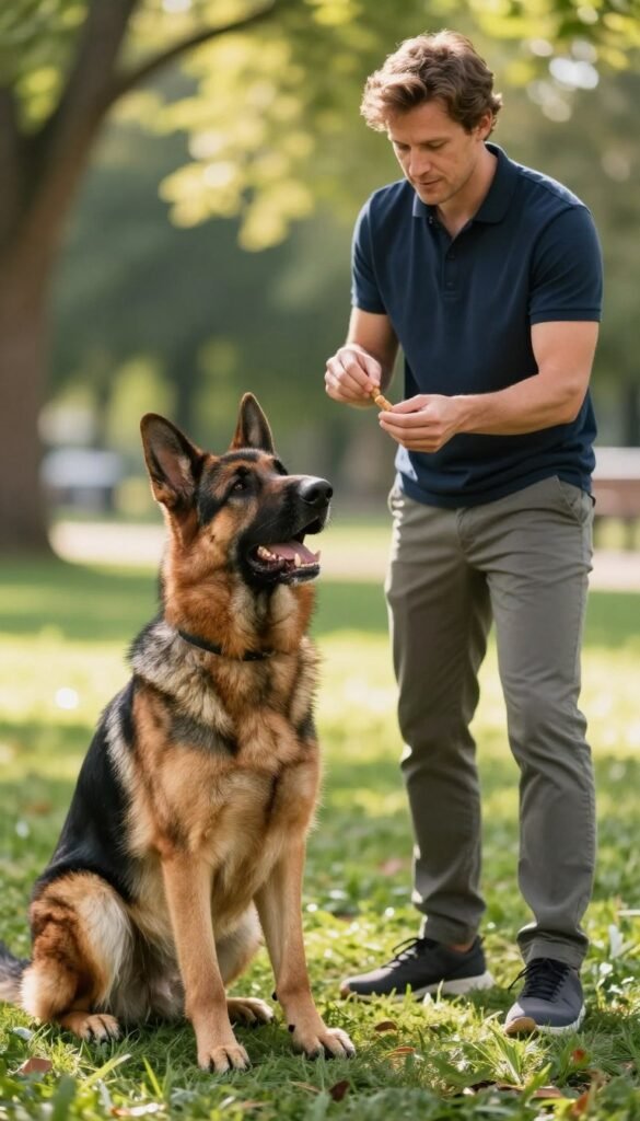 how to train a german shepherd