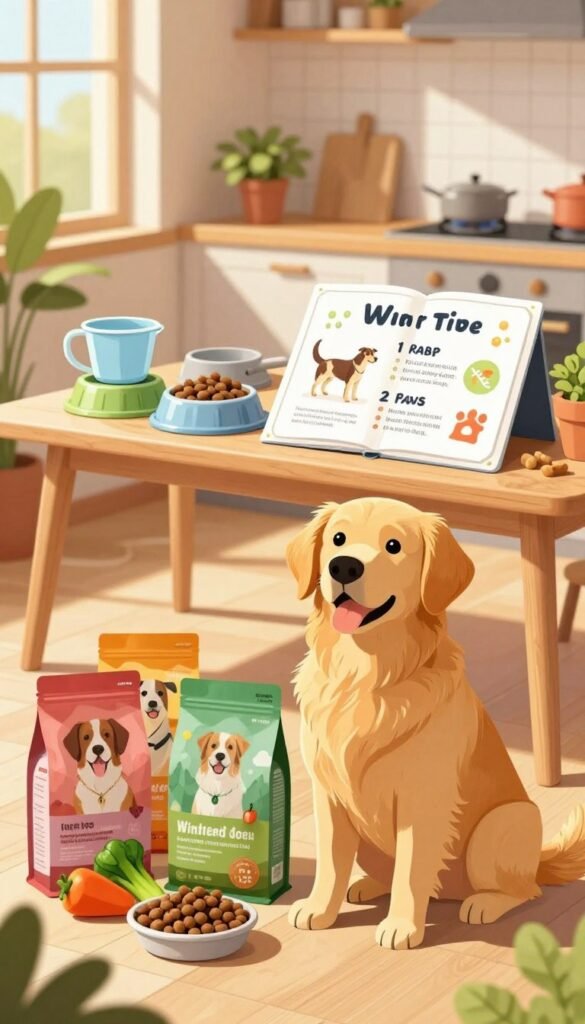 important dog nutrition tips for first time