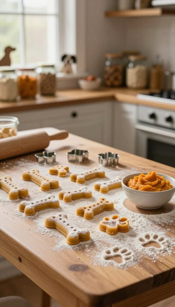 pumpkin dog treats