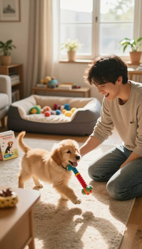 surviving your first week with a puppy