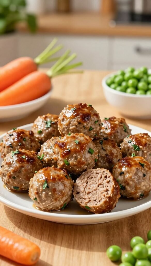 turkey dog treat meatballs because