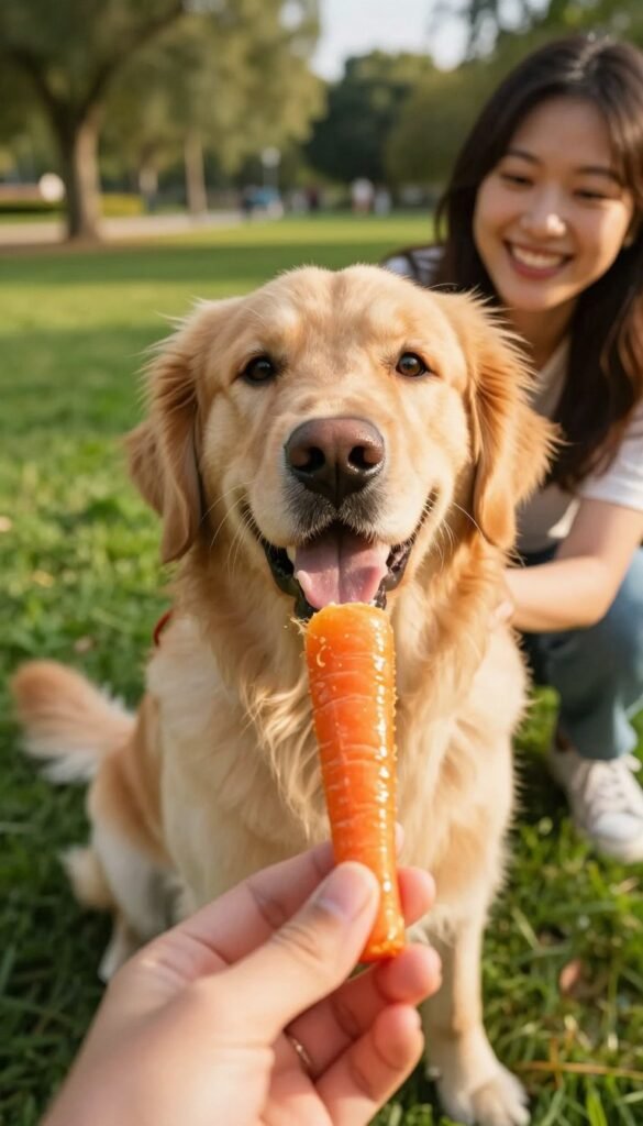 why your dog will obsess over these carrot honey chew treats