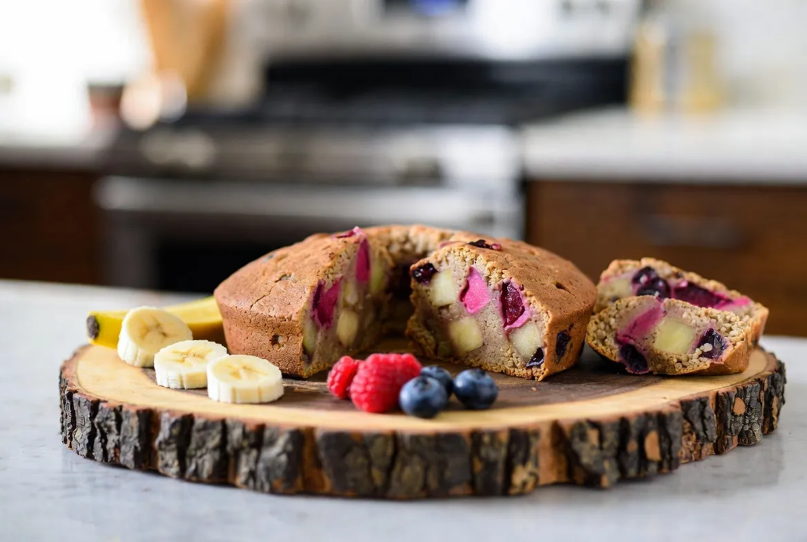 3 Ingredient Fruit Cake for Dogs Easy Homemade Recipe