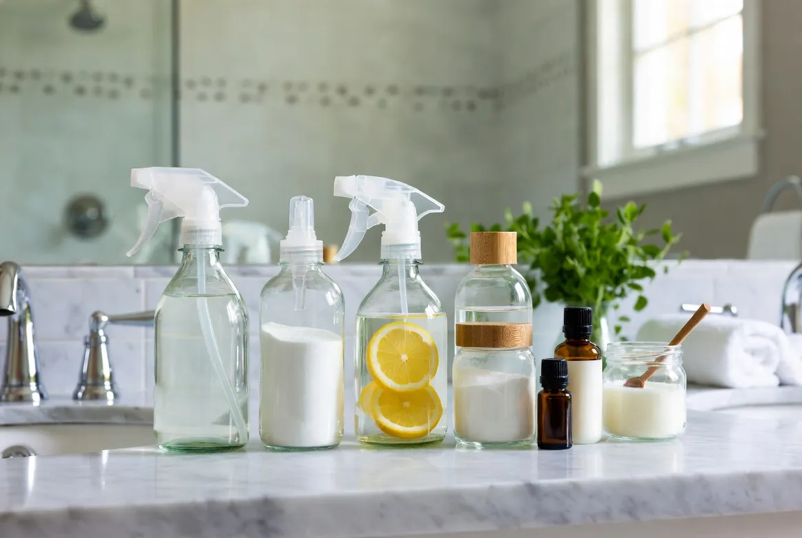 5 DIY Bathroom Cleaners for a Sparkling Clean Home