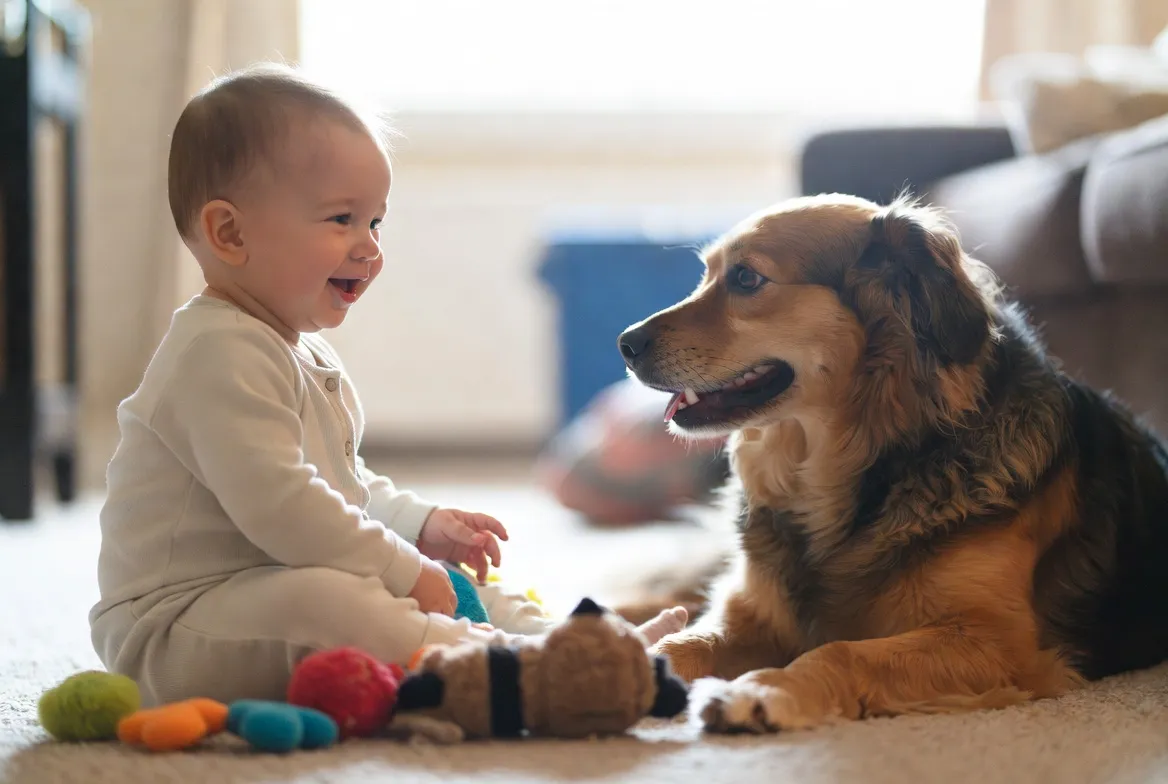 7 Survival Tips for Living With a Dog and a Toddler