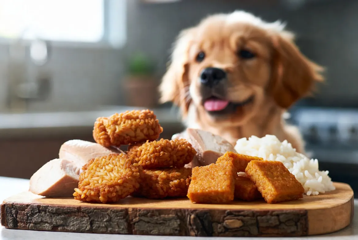 Chicken Rice Dog Treats Easy Homemade Recipe Your Dog Will Love