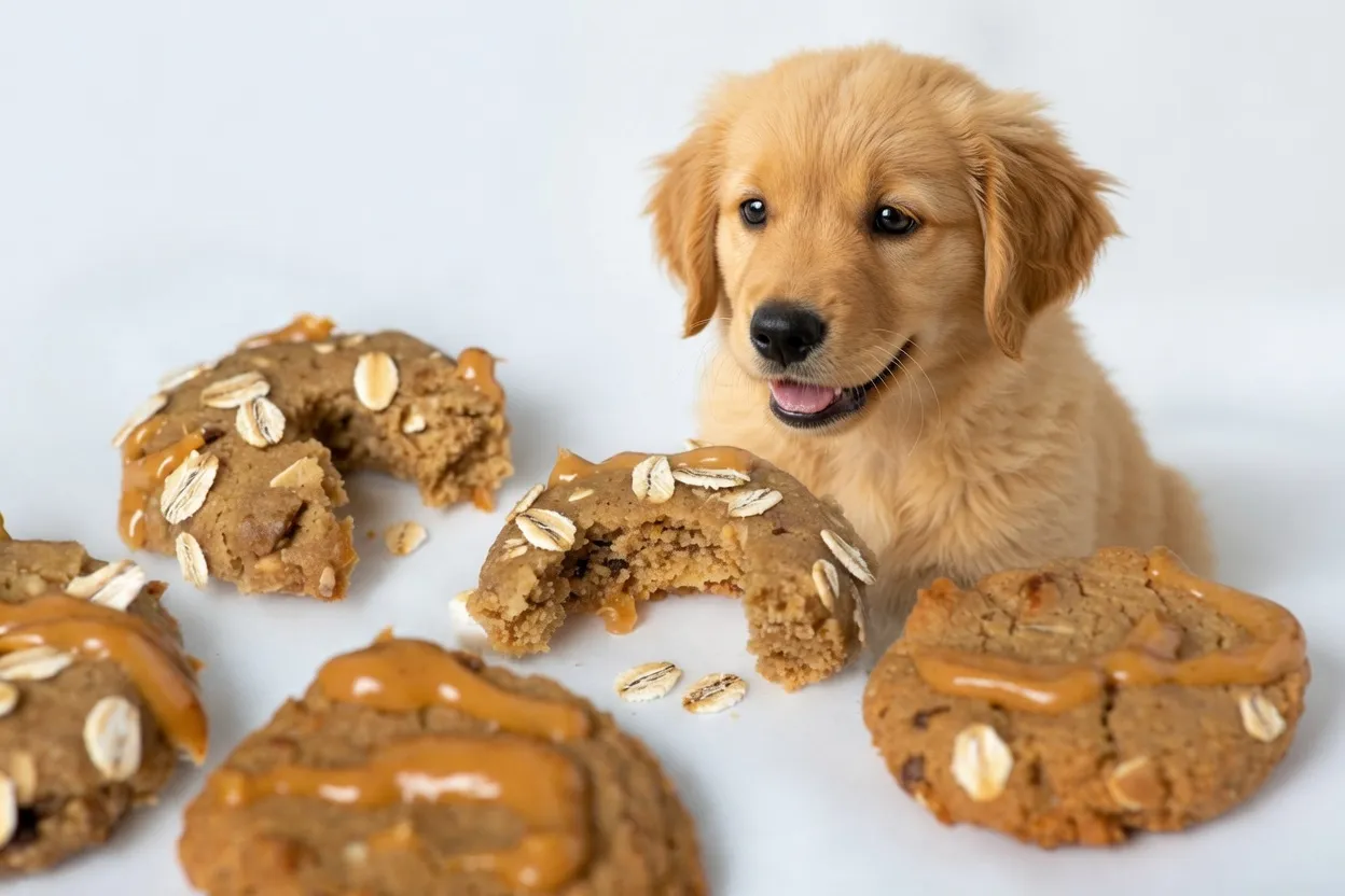 Easy Peanut Butter Oat Dog Treats Your Dog Will Love