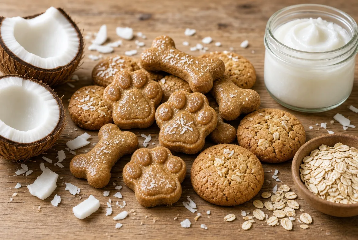6 Coconut Oil Dog Treats for a Shiny Coat