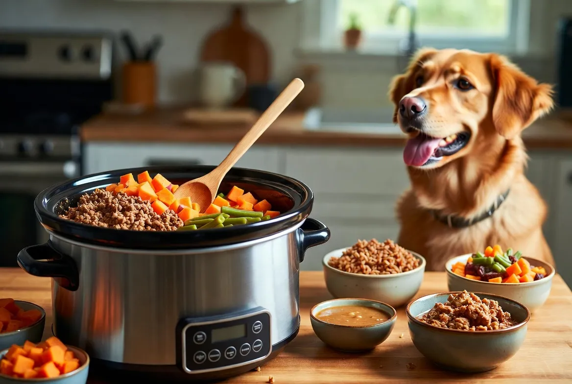 6 Delicious Crockpot Dog Food Recipes (Vet Approved)