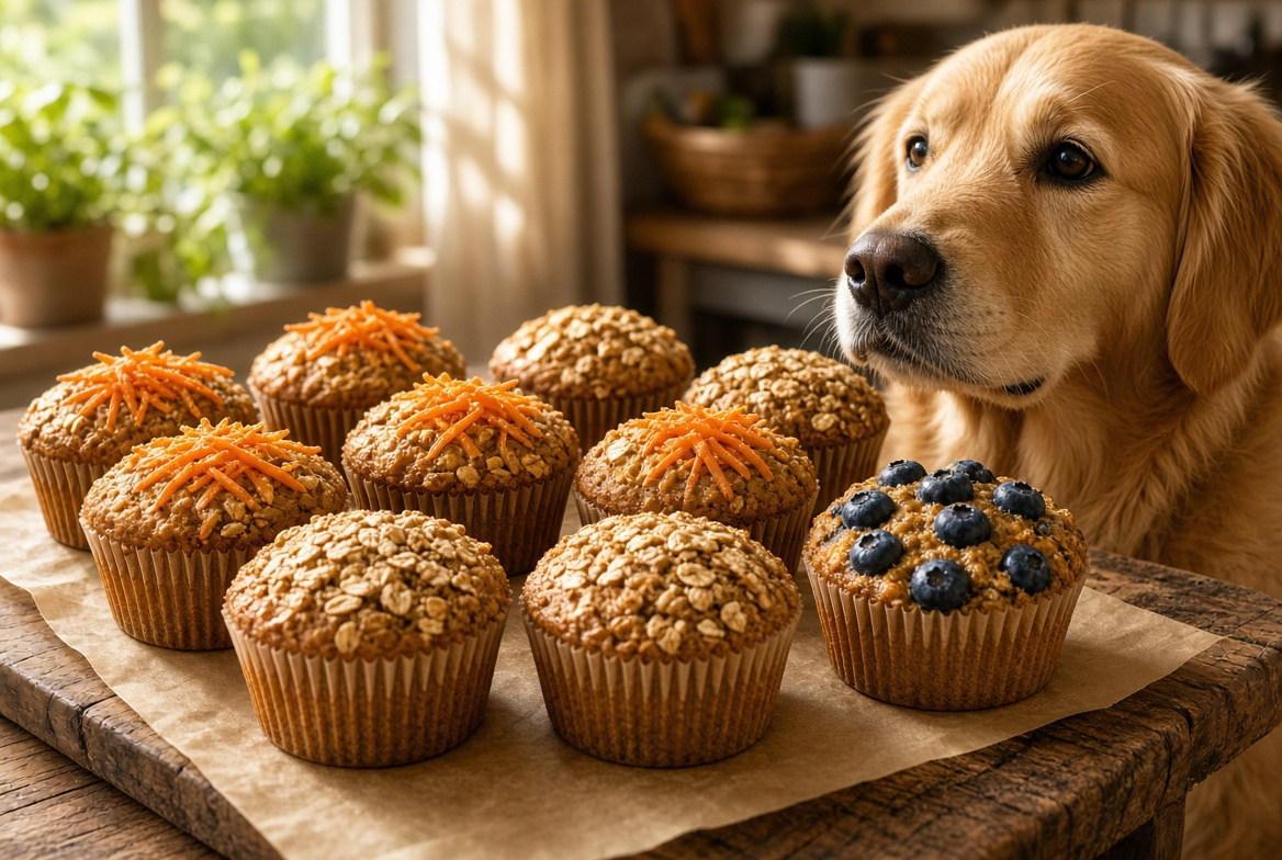 6 Dog Muffin Recipes for Breakfast or a Snack