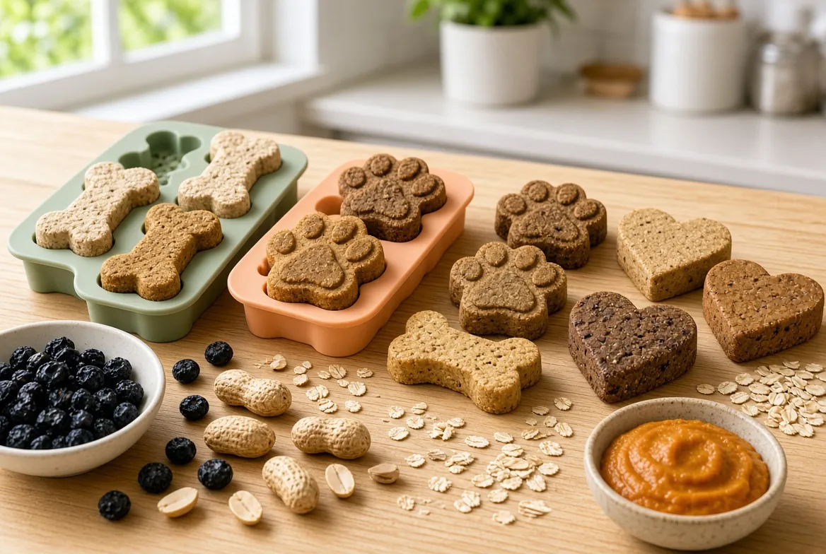 6 Dog Treat Recipes for Silicone Molds