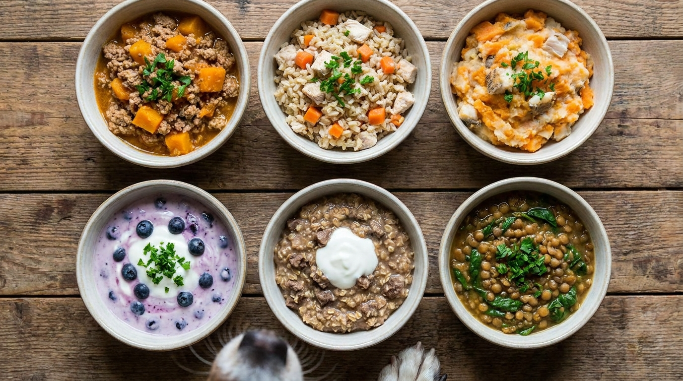 6 Gut-Healthy Dog Food Recipes for Digestive Health