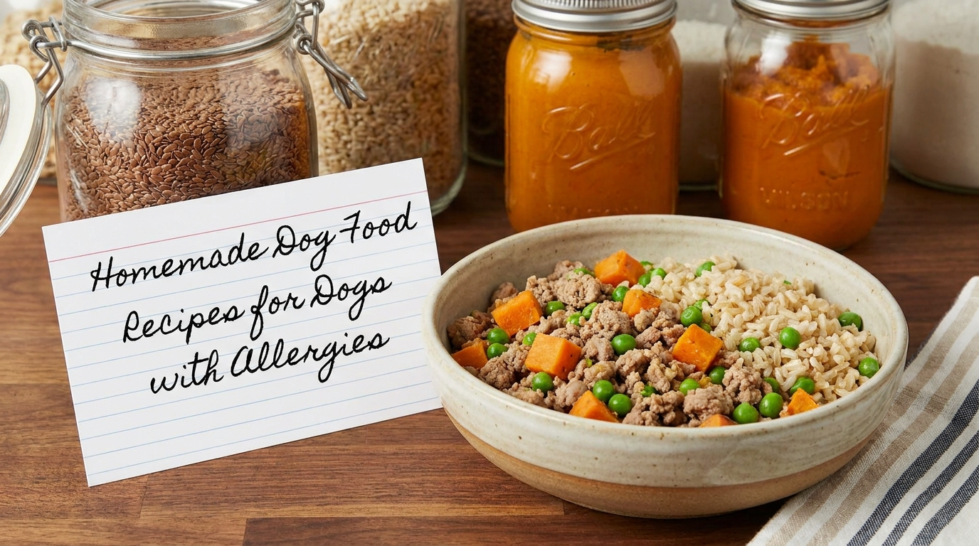 6 Homemade Dog Food Recipes for Dogs with Allergies