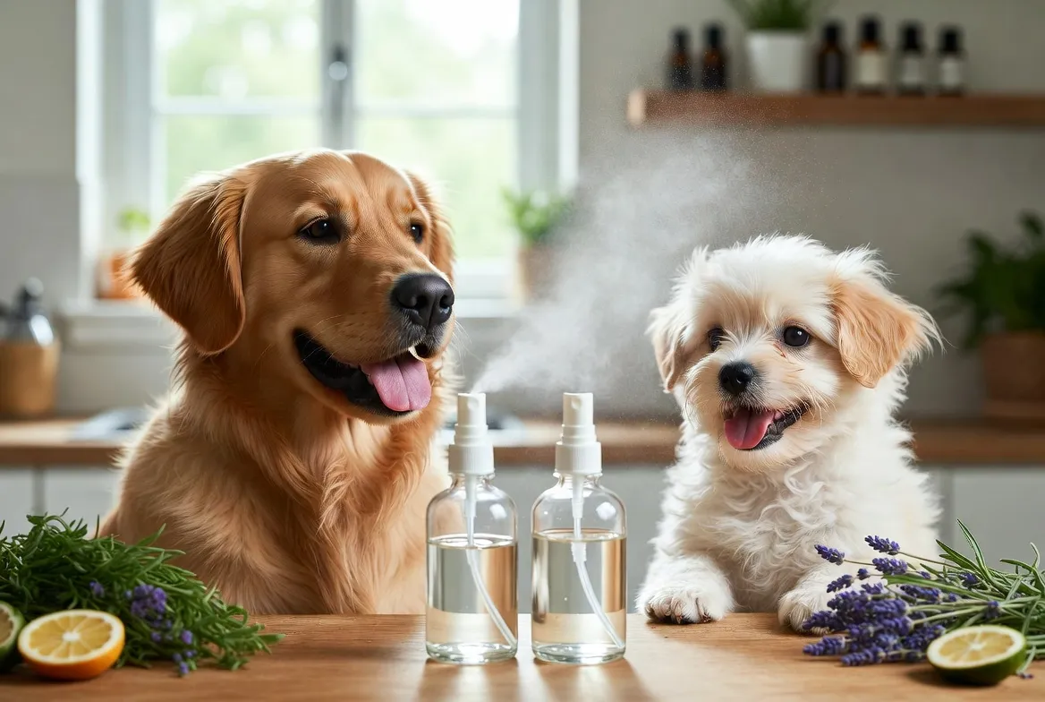 DIY Dog Perfume Easy Homemade Freshening Spray