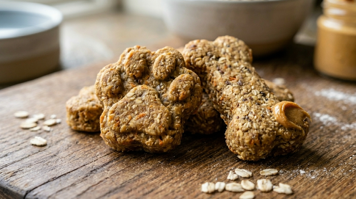 Easy Baked Dog Treat Recipes