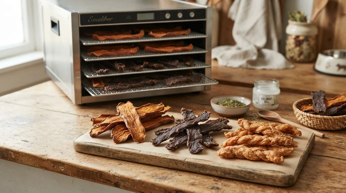 Easy Dehydrator Dog Treat Recipes for Long-Lasting Chews