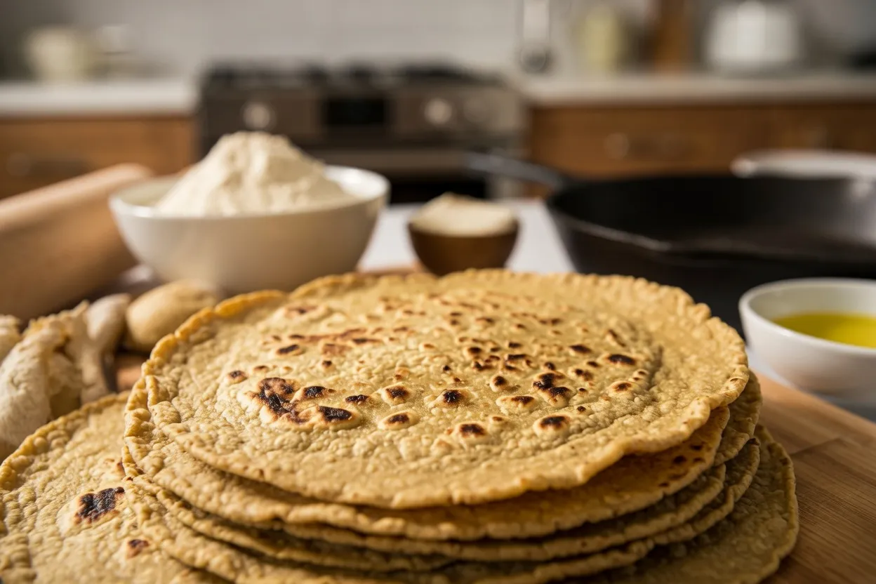 Easy Homemade Whole Wheat Flour Tortillas Recipe